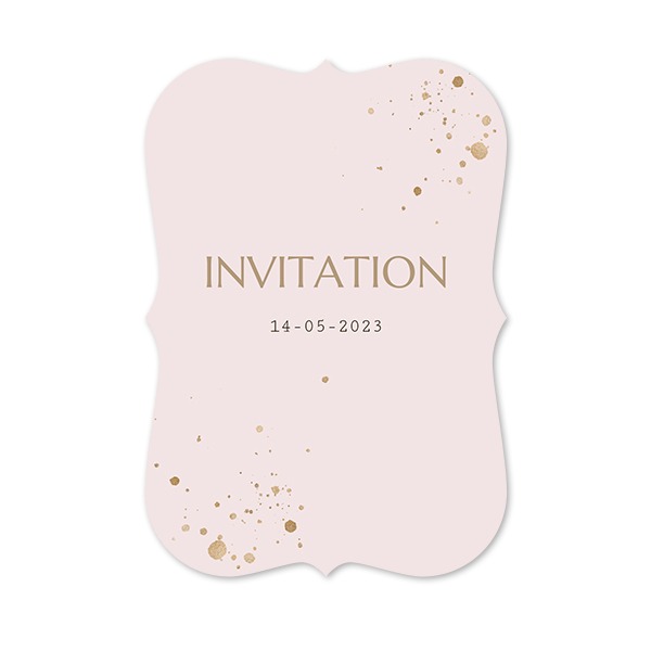 Single Card with brackets Portrait 10 x 14,3 cm