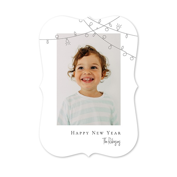 Single card with brackets Portrait 10 x 14,3 cm