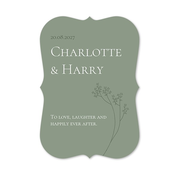 Single Card with brackets Portrait 10 x 14,3 cm Single Card with brackets Portrait 10 x 14,3 cm