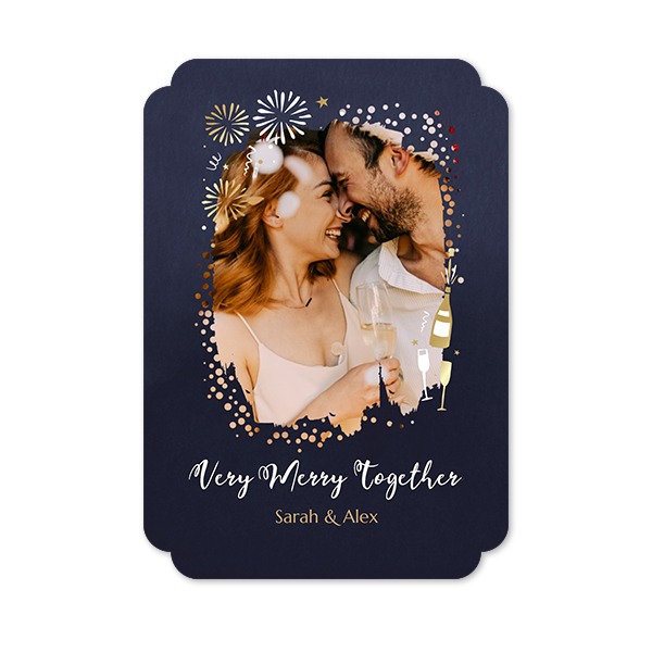 Single Card Double Rounded Vertical 10 x 14,3 cm