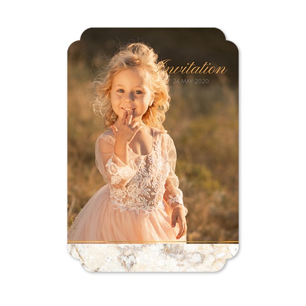 Single Card Double Rounded Vertical 10 x 14,3 cm