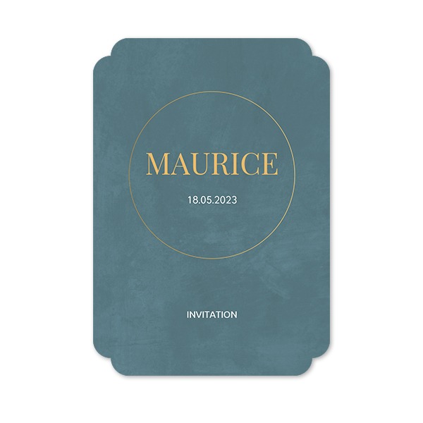 Single Card Double Rounded Vertical 10 x 14,3 cm