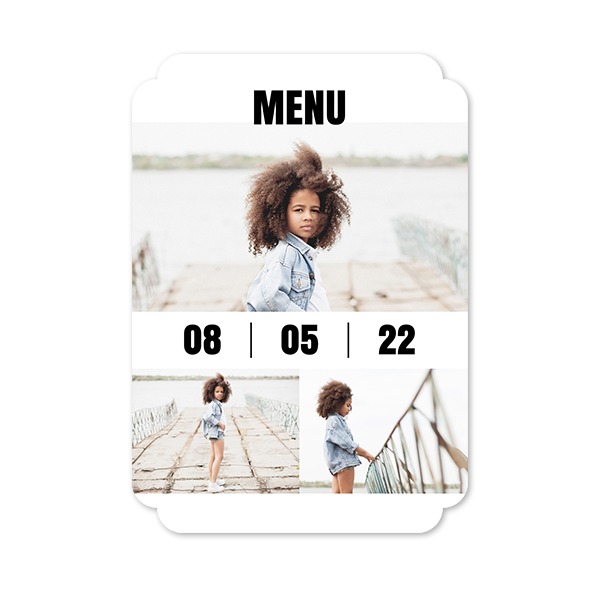 Single Card Double Rounded Vertical 10 x 14,3 cm Single Card Double Rounded Vertical 10 x 14,3 cm