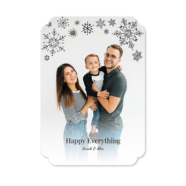 Single Card Double Rounded Vertical 10 x 14,3 cm