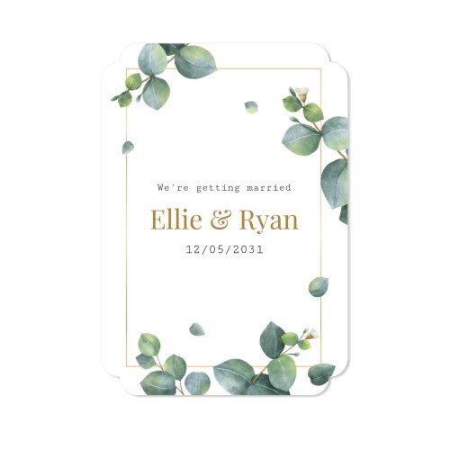 Single Card Double Rounded Vertical 10 x 14,3 cm Single Card Double Rounded Vertical 10 x 14,3 cm