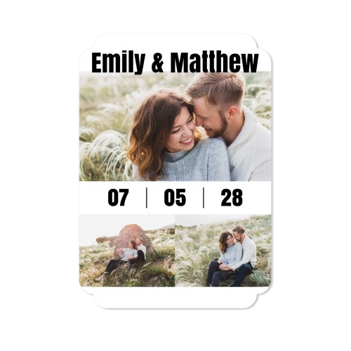 Single Card Double Rounded Vertical 10 x 14,3 cm Single Card Double Rounded Vertical 10 x 14,3 cm