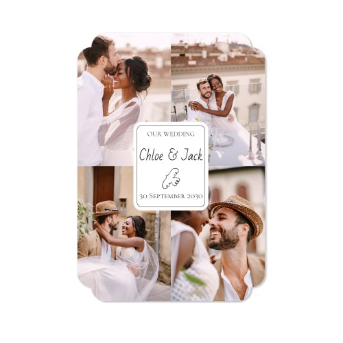 Single Card Double Rounded Vertical 10 x 14,3 cm