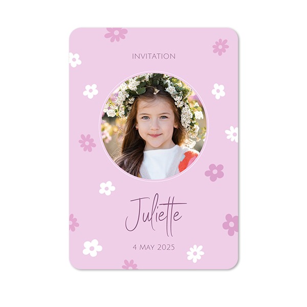 Single Card portrait rounded corners 10 x 14,3 cm