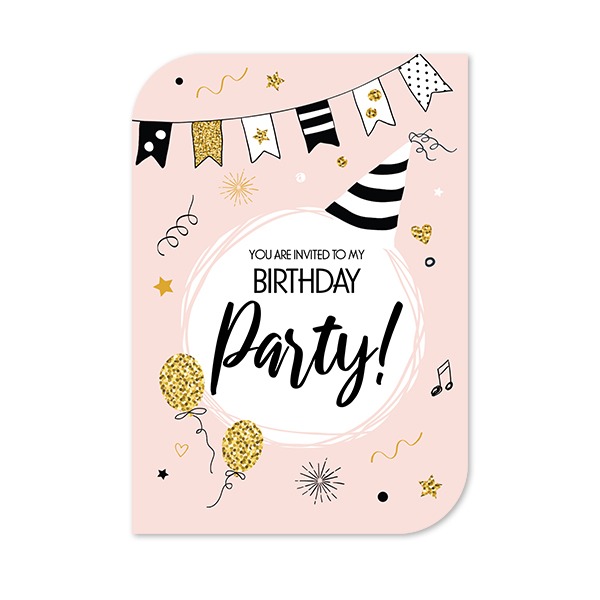Single Card Half Rounded Vertical 10 x 14,3 cm