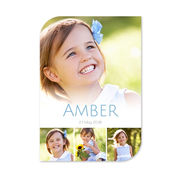 Single Card Half Rounded Vertical 10 x 14,3 cm Single Card Half Rounded Vertical 10 x 14,3 cm
