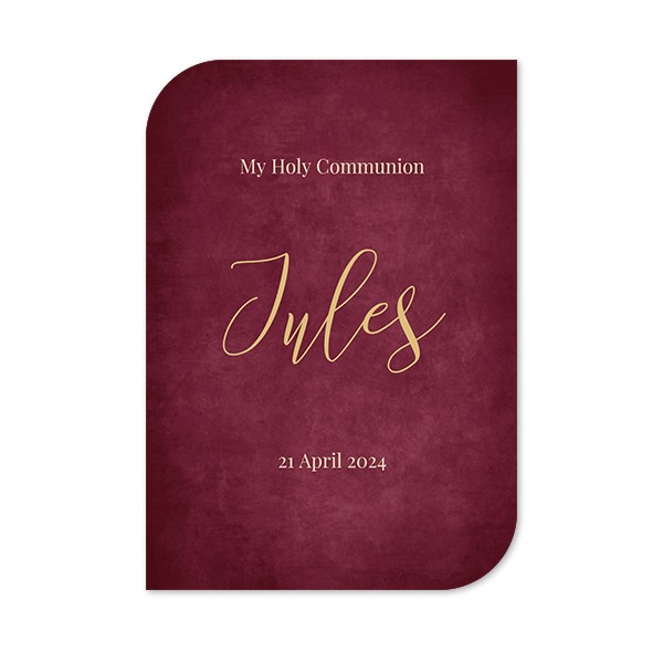 Single Card Half Rounded Vertical 10 x 14,3 cm Single Card Half Rounded Vertical 10 x 14,3 cm