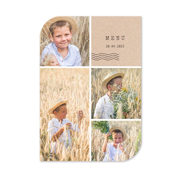 Single Card Half Rounded Vertical 10 x 14,3 cm Single Card Half Rounded Vertical 10 x 14,3 cm