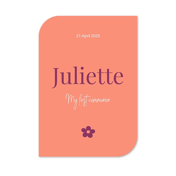 Single Card Half Rounded Vertical 10 x 14,3 cm Single Card Half Rounded Vertical 10 x 14,3 cm