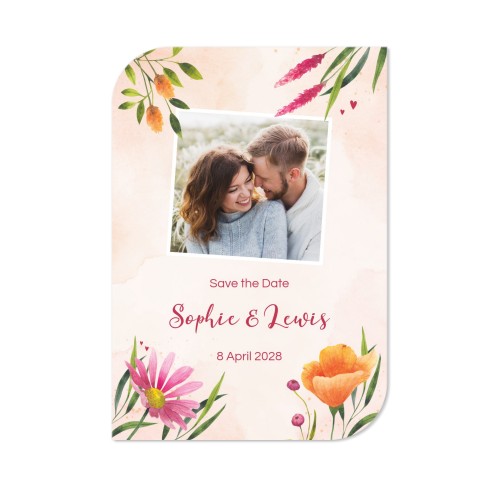 Single Card Half Rounded Vertical 10 x 14,3 cm Single Card Half Rounded Vertical 10 x 14,3 cm