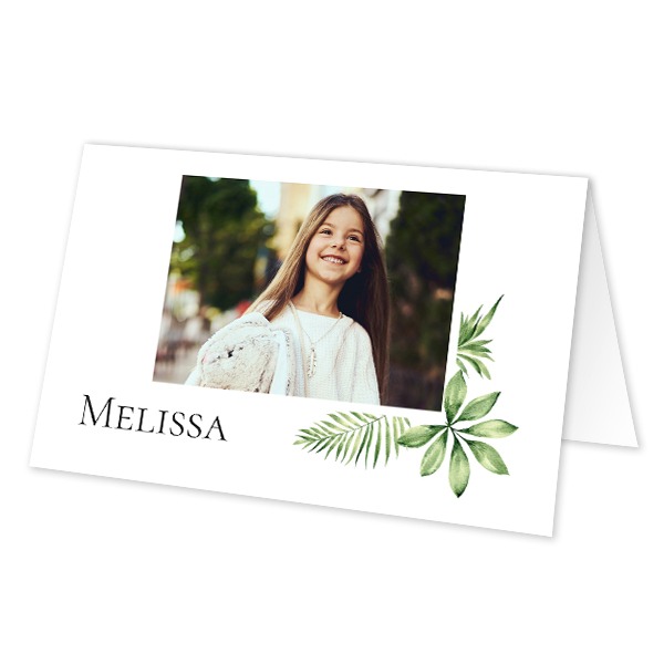 Folded place cards - set of 12