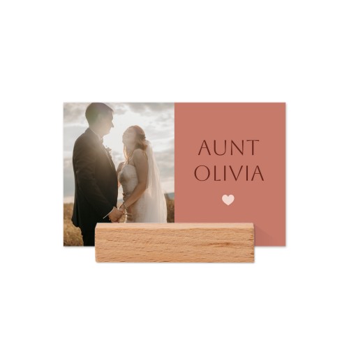 Marque-place avec support en bois - Lot de 12 Marque-place avec support en bois - Lot de 12
