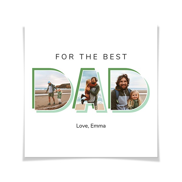 Foto poster 30 x 30 cm
