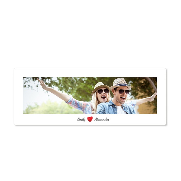 Tableau photo Alu 30 x 80 cm