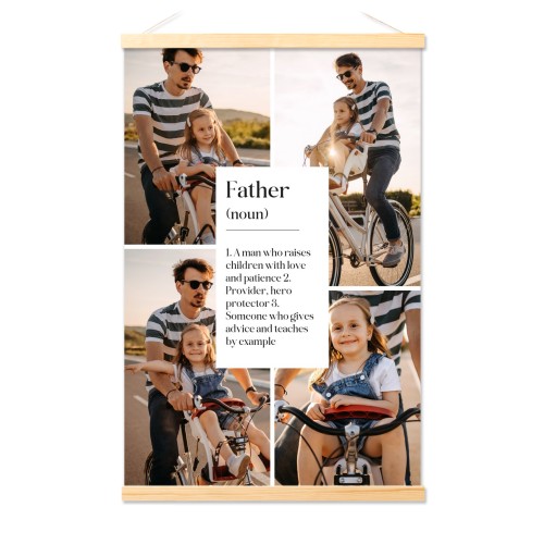 Poster with Magnetic hanger 40 x 60 cm Wood Poster with Magnetic hanger 40 x 60 cm Wood