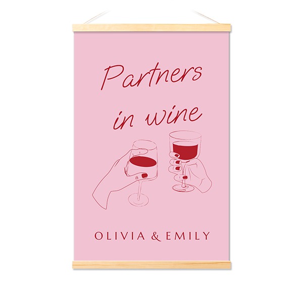 Poster with Magnetic hanger 40 x 60 cm Wood Poster with Magnetic hanger 40 x 60 cm Wood