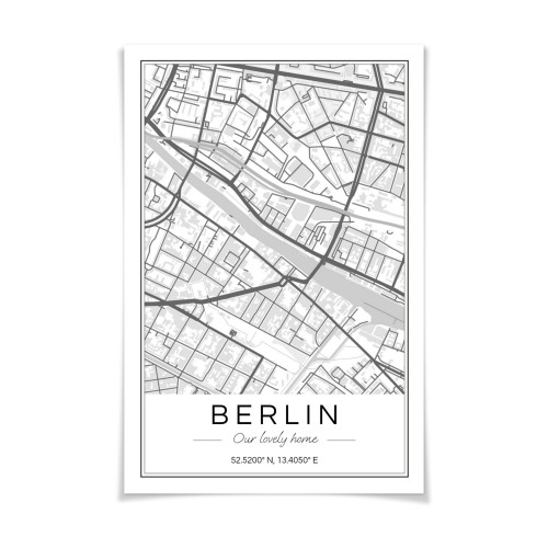 Plakat bykort 30 x 45 Plakat bykort 30 x 45