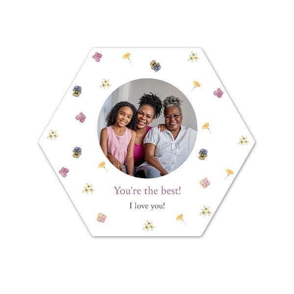 Refill Hexagonal Forex Card - 17x20