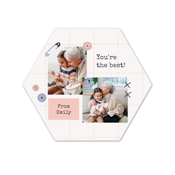 Refill Hexagonal Forex Card - 17x20