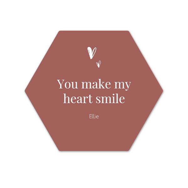 Refill Hexagonal Forex Card - 17x20
