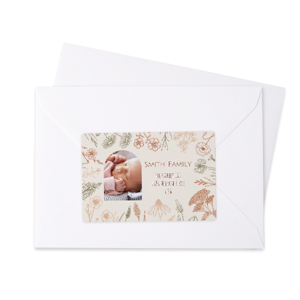 Sender address labels - set of 16 Sender address labels - set of 16