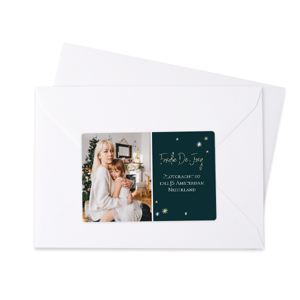 Sender address labels - set of 16