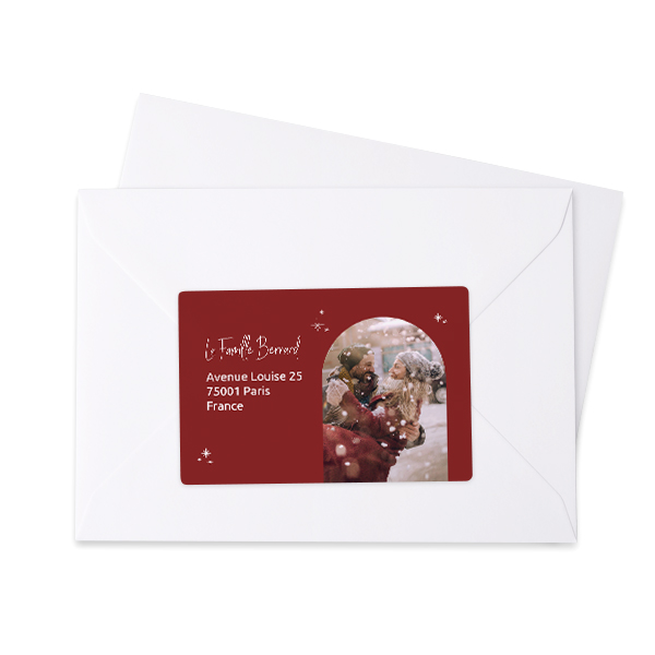 Sender address labels - set of 16 Sender address labels - set of 16