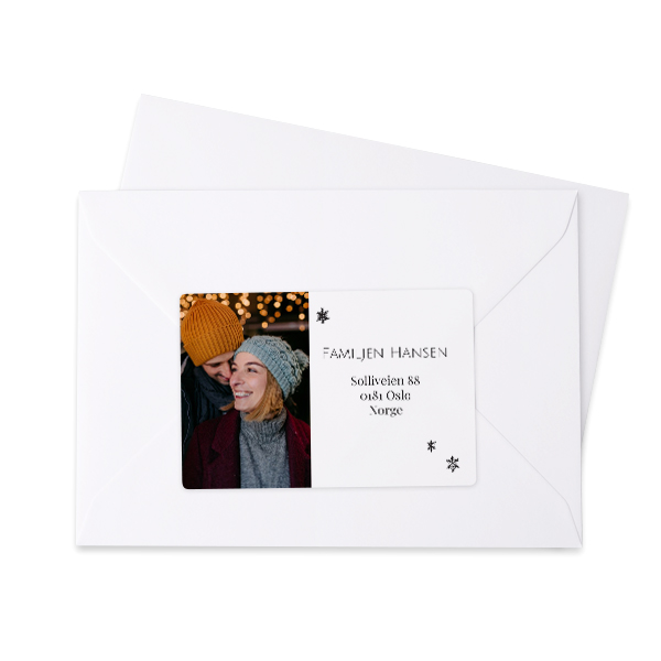 Sender address labels - set of 16 Sender address labels - set of 16