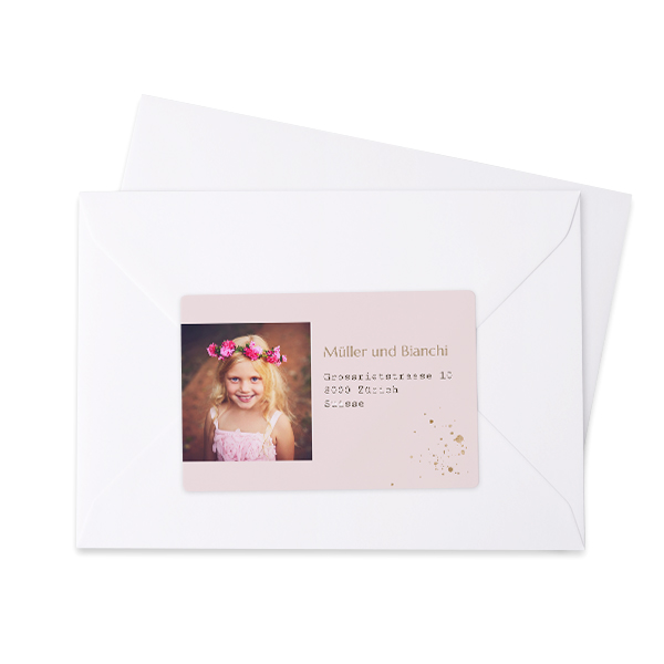 Sender address labels - set of 16 Sender address labels - set of 16