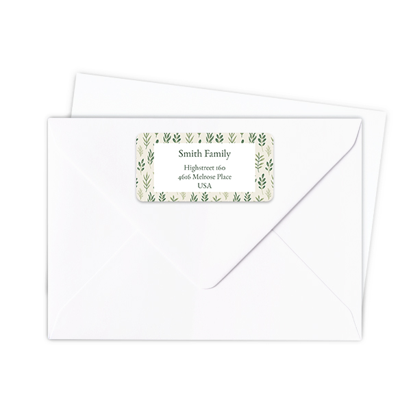 Sender address labels - set of 24 Sender address labels - set of 24