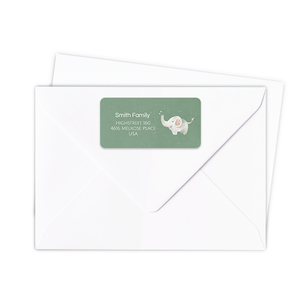 Sender address labels - set of 24 Sender address labels - set of 24