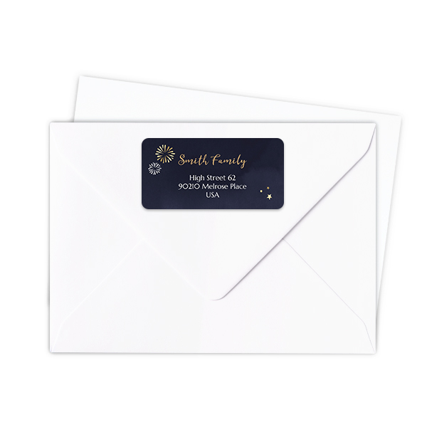 Sender address labels - set of 24 Sender address labels - set of 24