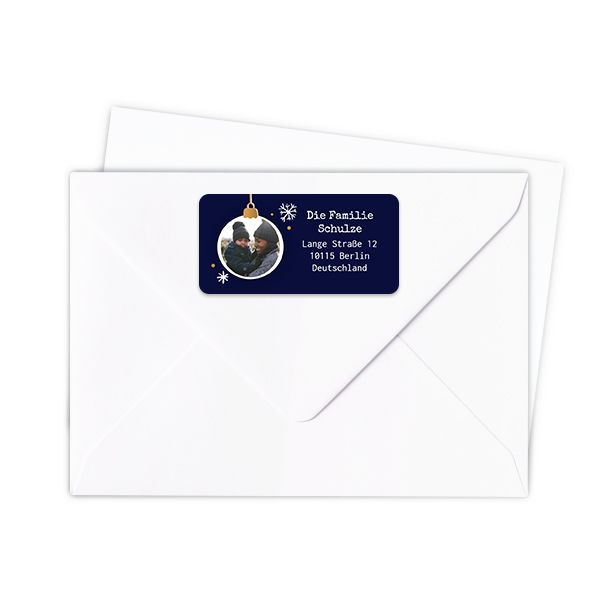 Rectangular address labels 70x35 - set of 24