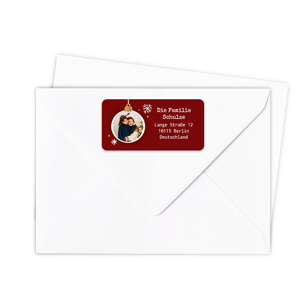 Rectangular address labels 70x35 - set of 24