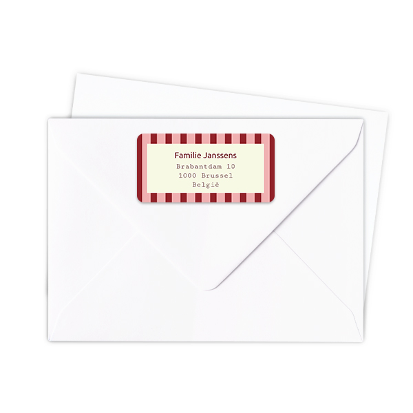 Ătiquettes adresse pour l'expĂ©diteur (lot de 24) Ătiquettes adresse pour l'expĂ©diteur (lot de 24)