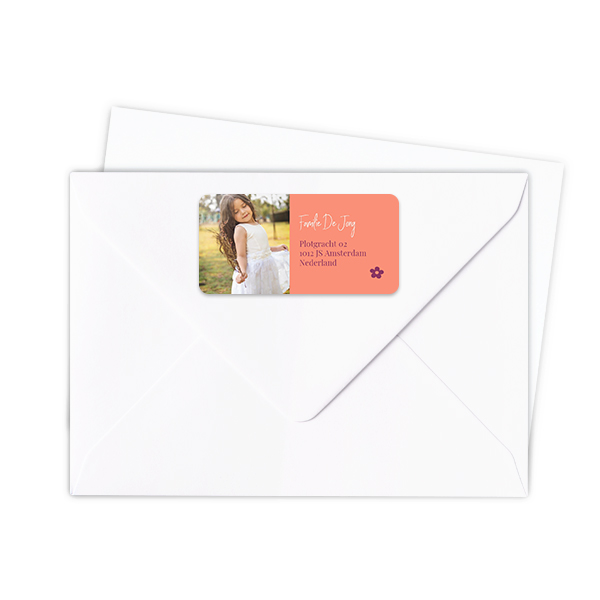 Sender address labels - set of 24 Sender address labels - set of 24