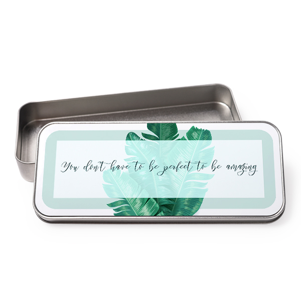 Tin storage box Rectangle Small Tin storage box Rectangle Small