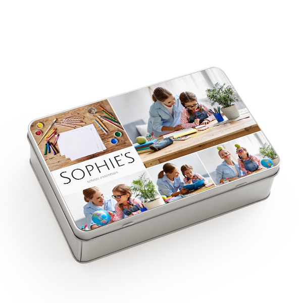 Tin storage box Rectangle Large Tin storage box Rectangle Large
