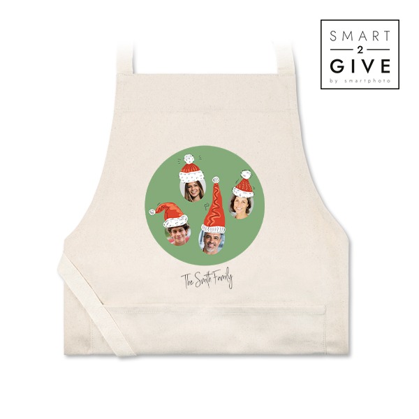 Smart2Give BBQ Box with Beige Apron (Fair trade cotton)