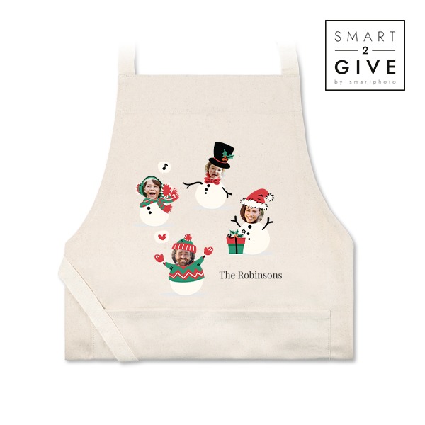 Smart2Give BBQ Box with Beige Apron (Fair trade cotton)