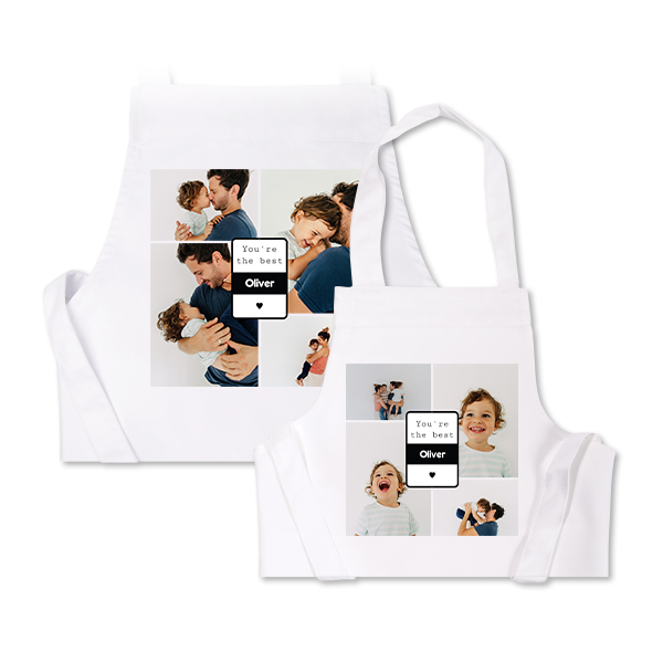 Aprons for parent and child