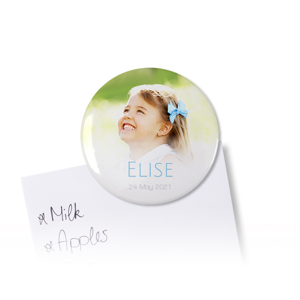 Badges aimantés grand format (lot de 12) Badges aimantés grand format (lot de 12)
