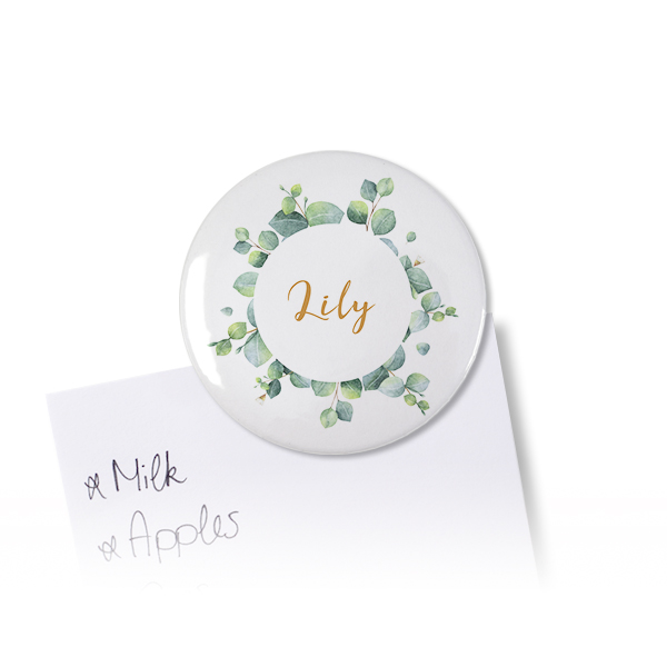 Badges aimantés grand format (lot de 24) Badges aimantés grand format (lot de 24)