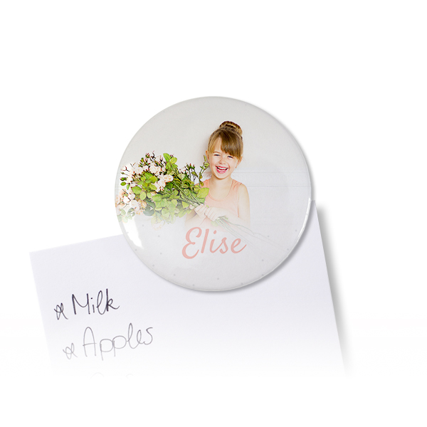 Magnetisk Badge Large - 4 stk Magnetisk Badge Large - 4 stk
