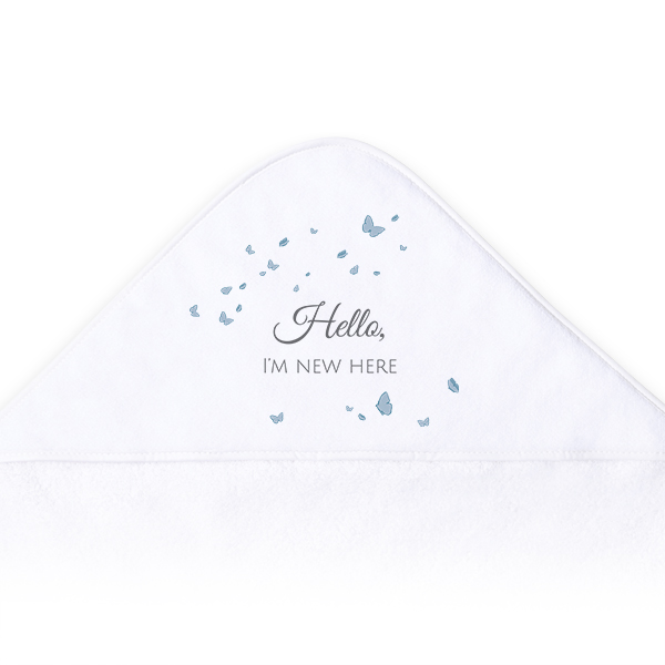 Hooded baby towel