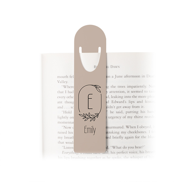 Bookmark aluminium